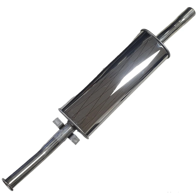 UIT015A RC-40 demper midden uitgang RVS  RC40-054